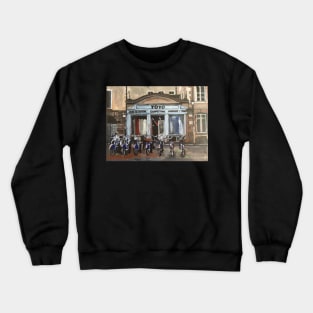 France, Bicycle Shop Crewneck Sweatshirt